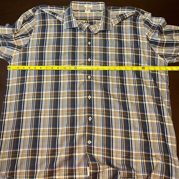 Peter Millar men’s 100% cotton button down long sleeve shirt. Size XXL. - Picture 4 of 8